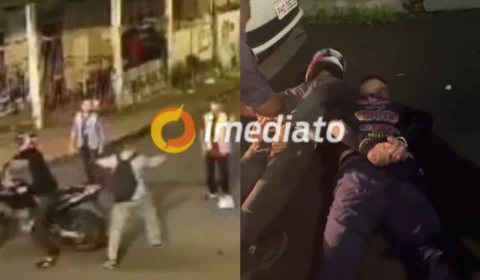 Dupla que realizava assaltos em Manaus é presa com arma e celulares