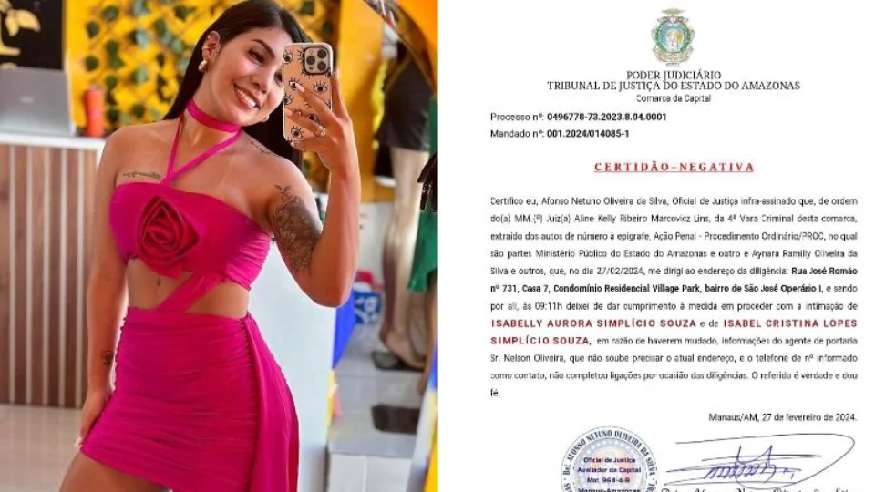 A influenciadora Isabelly Aurora pode ser presa novamente por descumprir medidas cautelares