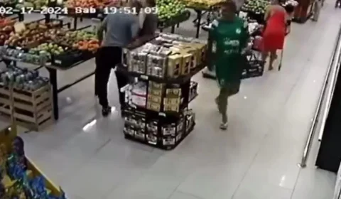 Veja Vídeo: homem dá cabeçada em aposentado após discussão de trânsito