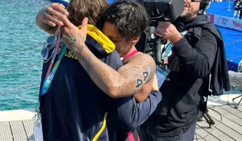 Atual campeã olímpica, Ana Marcela Cunha se garante em Paris 2024