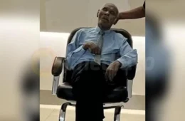 Velório diferente: idoso de 95 anos é velado em poltrona como última homenagem