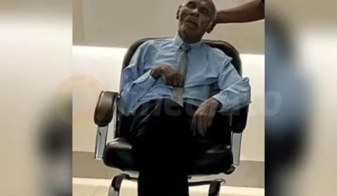 Velório diferente: idoso de 95 anos é velado em poltrona como última homenagem