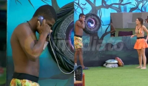 Davi atende o ‘Big Fone’ e vai direto para o paredão