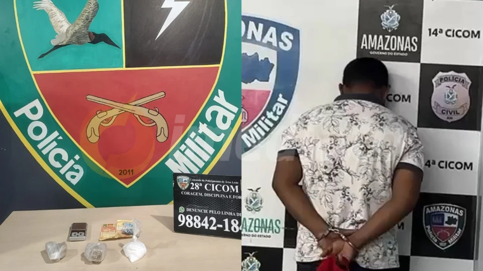 Traficante é preso com balança, oxi e pasta no Puraquequara