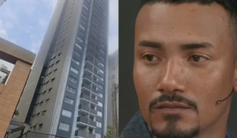 Homem que caiu 18m após morador cortar corda foi salvo por trava