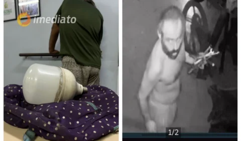 Homem é preso após roubar ferramentas e lâmpadas de casas no bairro Cachoeirinha