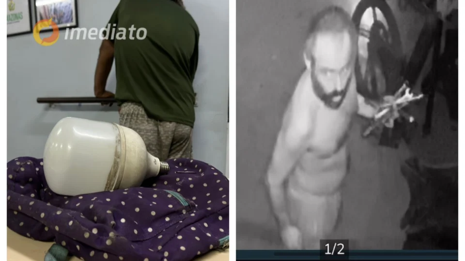 Homem é preso após roubar ferramentas e lâmpadas de casas no bairro Cachoeirinha