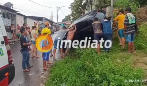 Motorista de aplicativo leva tiros durante tentativa de assalto no bairro Jorge Teixeira