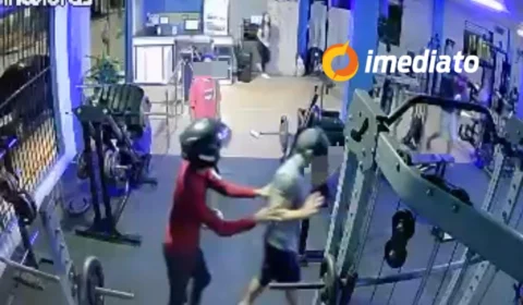 Veja Vídeos: bandidos invadem academia e assaltam pessoas na Cidade Nova