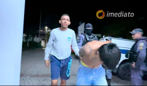 Dupla é presa vendendo drogas no bairro Nova Floresta