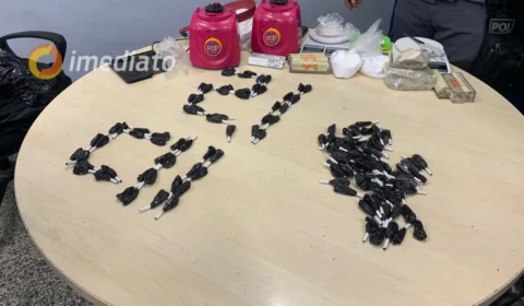 Polícia estoura laboratório de drogas e apreende adolescente no bairro São Jorge