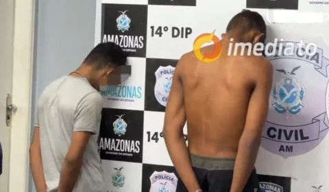 Dupla de assaltantes é presa após roubar moto na zona Leste de Manaus