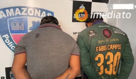 Dupla é presa com arma de fogo e drogas no bairro Mauazinho