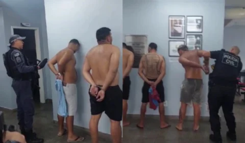 Operação no bairro Colônia Antônio Aleixo prende cinco pessoas envolvidas no tribunal do crime