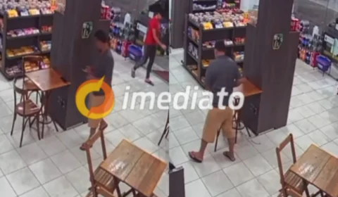 Motorista entra em loja de conveniência no bairro Aleixo e furta celular de funcionária