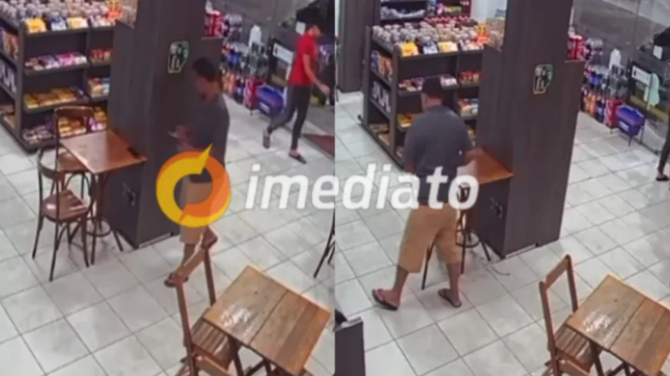 Motorista entra em loja de conveniência no bairro Aleixo e furta celular de funcionária