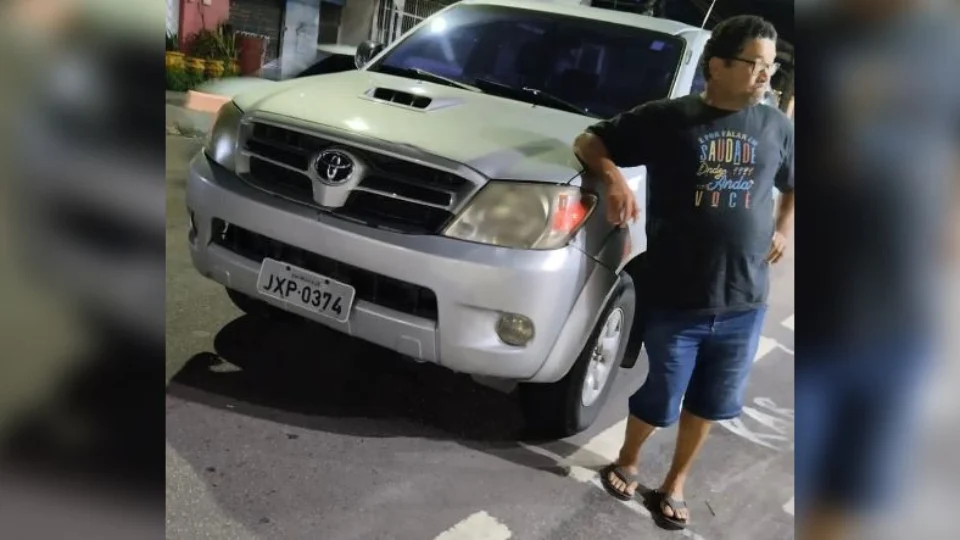 Familiares buscam por homem que atropelou senhora de 75 anos e não prestou socorro