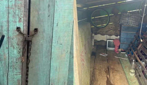 Polícia prende mãe e padrasto por acorrentar e torturar adolescente de 12 anos no AM