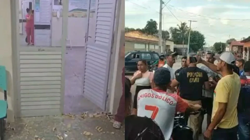 VÍDEO: População revoltada quebra hospital e invade casa do prefeito em Manicoré