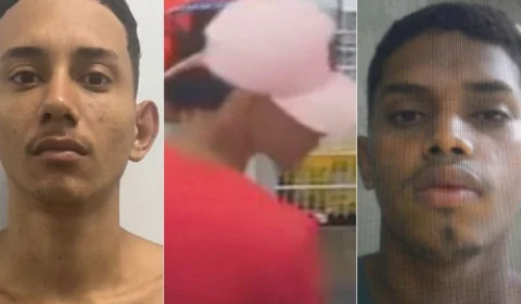 Trio é procurado por assalto em estabelecimento na Compensa; Assista ao vídeo da ação dos criminosos