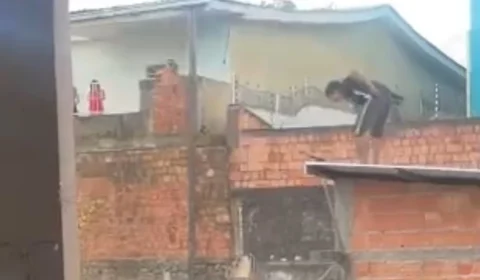 Homem conhecido como ‘Mão fina’ é baleado após tentar fugir da polícia em Manaus; Veja vídeo