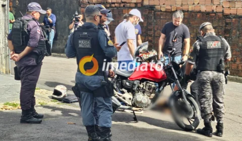 URGENTE| Motociclista por aplicativo é morto a tiros no Conjunto Tocantins