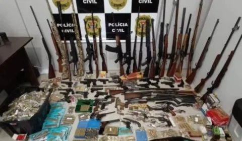 Suspeito de matar garota de programa é preso; várias armas foram apreendidas