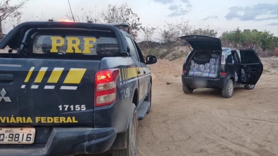 PRF apreende uma tonelada de alho contrabandeado