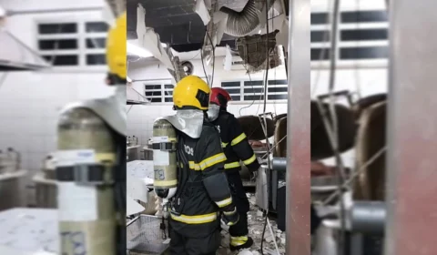 Trabalhador sofre queimaduras de 1º grau após panela de pressão industrial explodir em Manaus