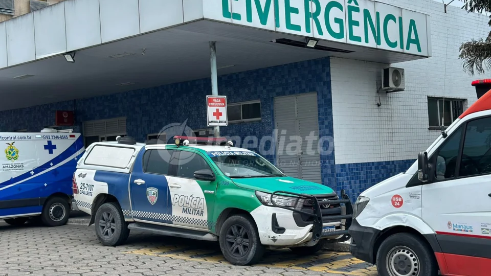 Homem é baleado no valparaíso e morre no hospital Platão Araújo, em Manaus