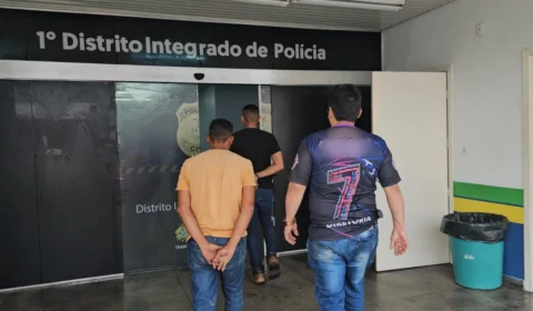 Trio é preso em Manaus por roubar peças pré-moldadas de uma construtora, avaliadas em R$ 1 milhão