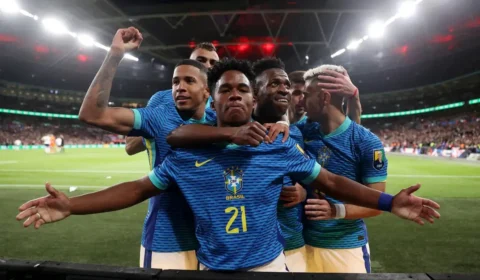 Brasil vence Inglaterra por 1×0 na estreia de Dorival Júnior