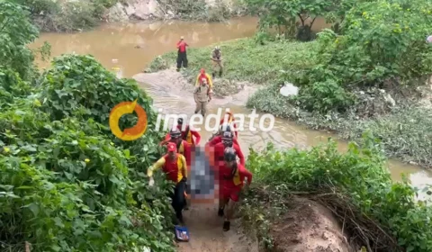 Corpo de homem é encontrado em igarapé após desaparecer durante forte chuva em Manaus