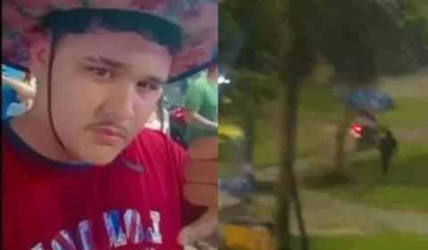 Vídeo mostra momento em que atiradores fogem após matarem homem no bairro Petrópolis