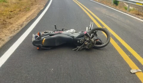 Homem morre em acidente de moto na BR-432, no Norte de Roraima