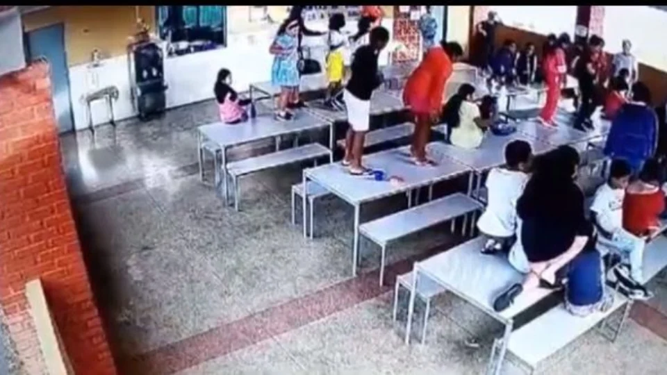 VÍDEO: Pit bull invade escola e deixa três crianças feridas em Goiás