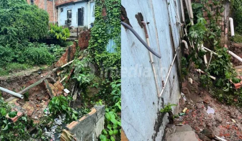 Moradores do bairro Redenção clamam por ajuda após chuva causar estragos