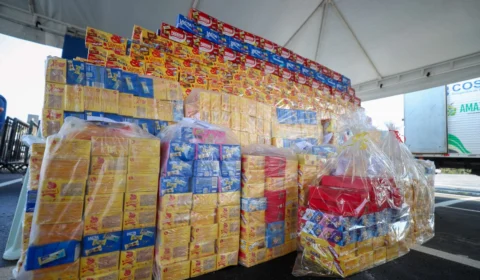 Fundo de Promoção Social realiza primeira entrega da campanha “Páscoa Solidária”