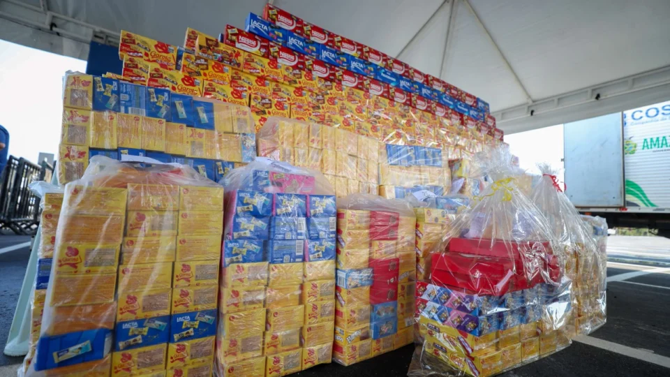 Fundo de Promoção Social realiza primeira entrega da campanha “Páscoa Solidária”