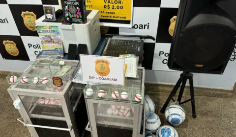 Polícia prende donos de loteria clandestina no AM