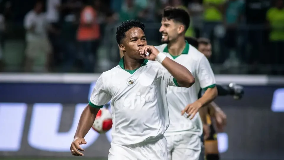 Endrick coloca Palmeiras na final do Campeonato Paulista