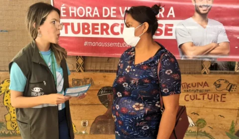 FVS-RCP participa da abertura da campanha de mobilização contra a tuberculose em Manaus