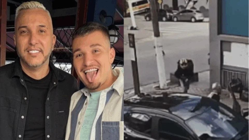 VEJA VÍDEO: pai de MC Gui tem carro roubado em assalto à mão armada