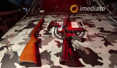 Rocam prende quadrilha e apreende três armas no bairro João Paulo