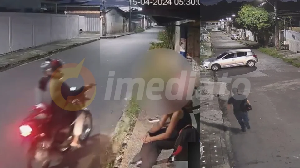 Vídeo: criminosos roubam trabalhadores enquanto esperavam rota no Cidade Nova