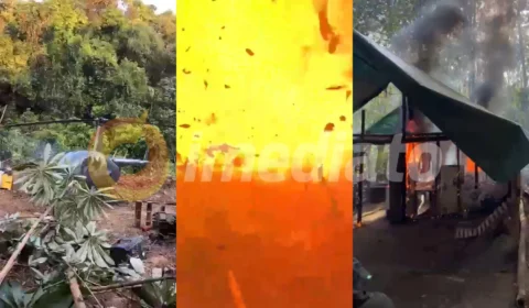 Vídeo: helicóptero do garimpo é destruído em ação conjunta na terra Yanomami em Roraima