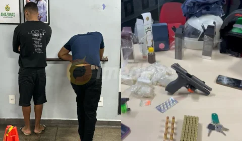 Dupla é presa após tentar enganar policiais com drogas em caixas de perfume no Centro