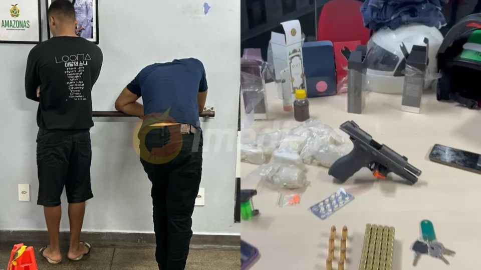 Dupla é presa após tentar enganar policiais com drogas em caixas de perfume no Centro