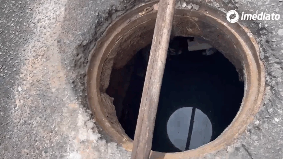 Bueiro sem tampa vira perigo para moradores e motoristas no bairro Coroado