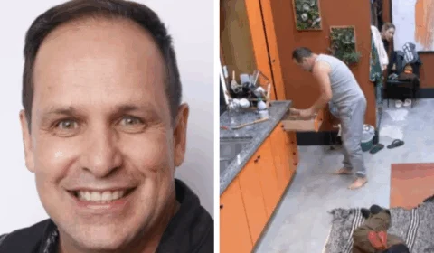 Ex-Polegar é expulso de reality após pegar faca durante briga